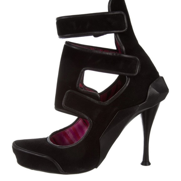 celine suede cage heels - Picture 3 of 3